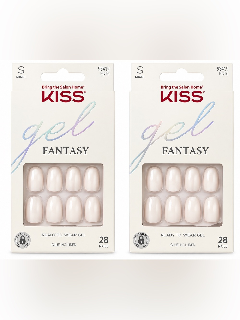 Kiss Gel Nails (Press-On Nails) 2 pack